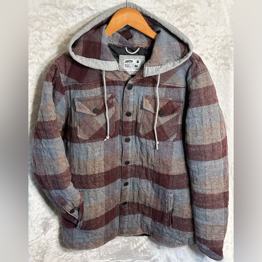 Jetty Men’s lightweight quilted jacket. Used; Like New.